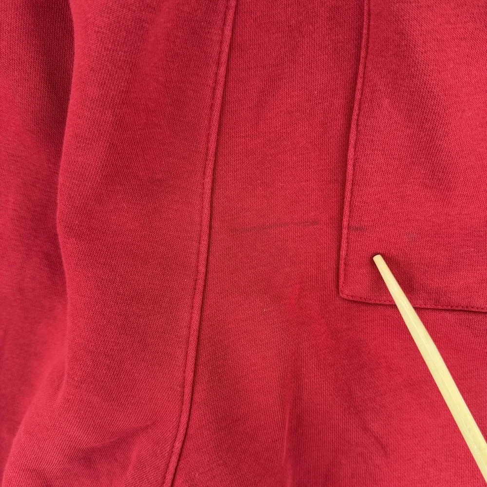Air Jordan Shorts Mens Small Red‎ Fleece Jumpman Logo Athletic Casual Basketball